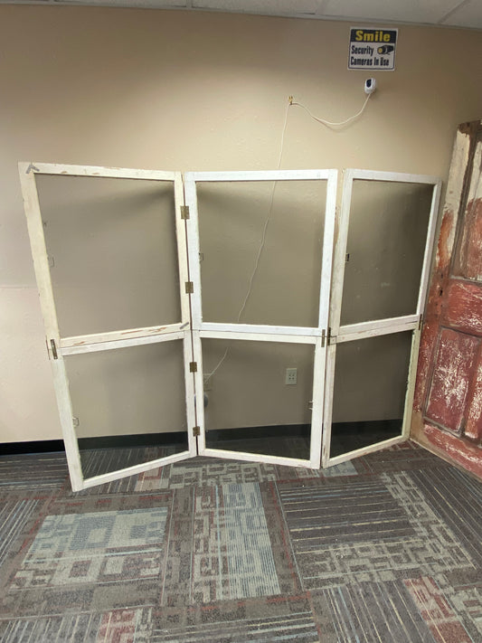 Three Screen Vintage Window