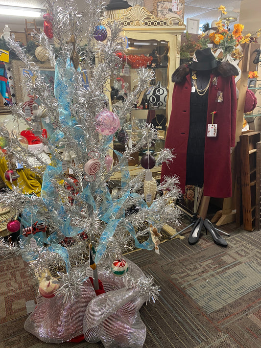 Vintage Aluminum Christmas Tree