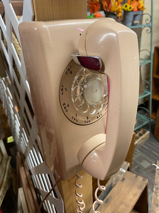 Vintage Telephone Pink